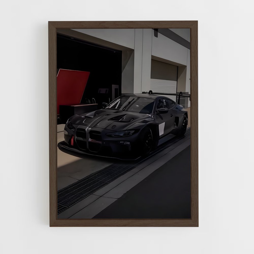 Poster M4 GTS Noir – affiche BMW (vue 5)